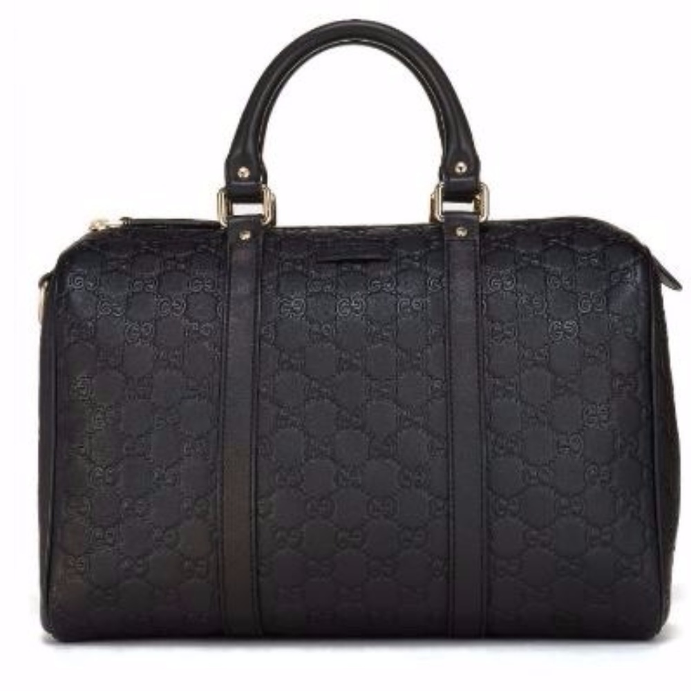 Black Gucci Speedy / Boston bag